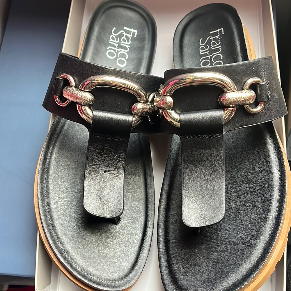 Black sandals